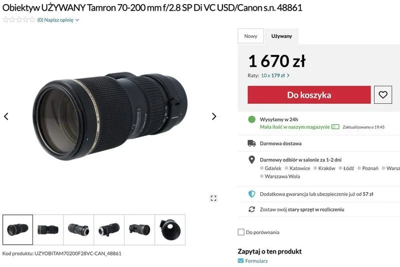 Obiektyw Tamron czy Canon: który model spełni oczekiwania fotografa?