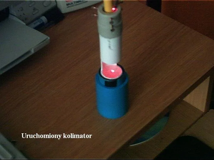 Budowa kolimatora do teleskopu