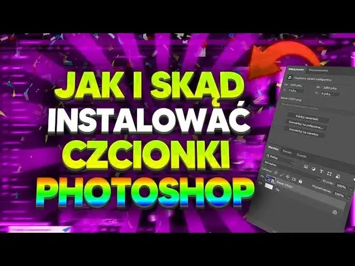 Czcionki w Photoshopie