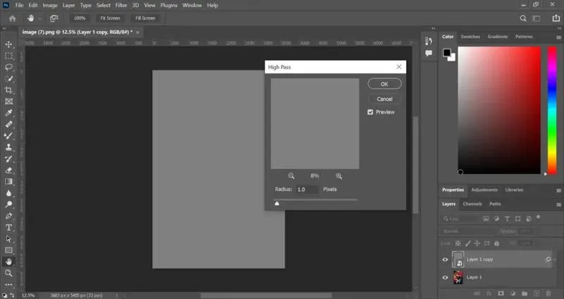Efektowne tła w Photoshopie