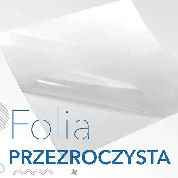 Folia przezroczysta do druku
