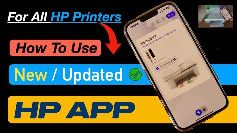Konfiguracja drukarki HP z iPhone'em