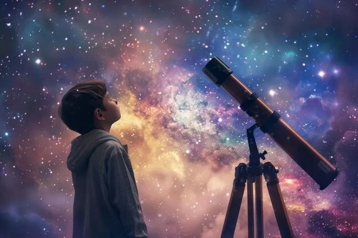 Obserwacje nocnego nieba teleskopem