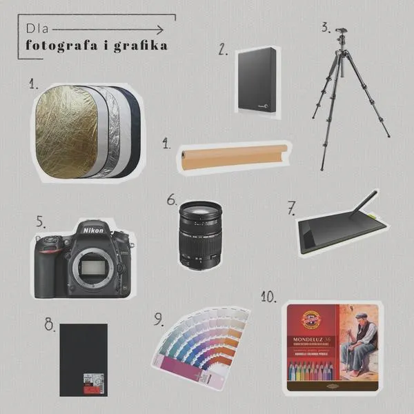 Prezenty dla fotografa