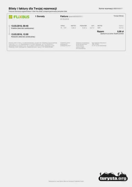System biletowy FlixBusa